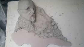 Bas-reliéf T. G. Masaryka pro Chust