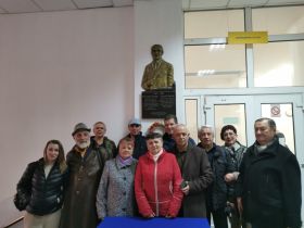 Gočár tabule Užhorod odhalení