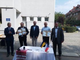 KlubTGM Kropáček Ukrposhta Užhorod 2023 - vydání známky