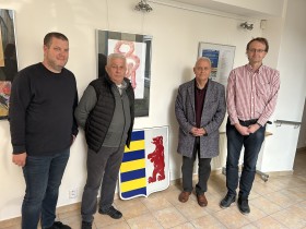 Odhalení pamětní tabule Petra Kropáčka 2025