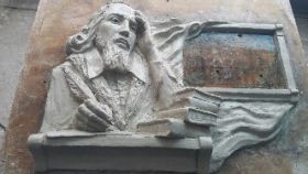 Návrh reliéfu J. A. Komenského - Mukačevo