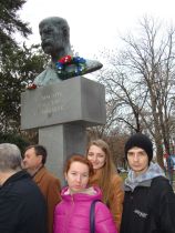 Setkání u busty Masaryka