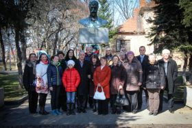 Setkání u busty Masaryka