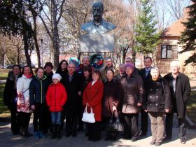 Setkání u busty Masaryka