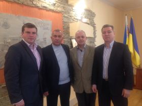 Návštěva Klubu TGM v Chustu