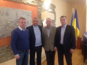 Návštěva Klubu TGM v Chustu