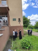 Odhalení basreliéfu Masaryka v Mukačevu 2019