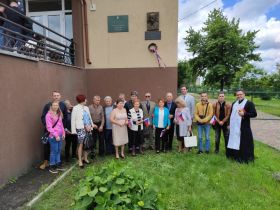 Odhalení basreliéfu Masaryka v Mukačevu 2019