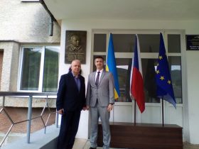 Odhalení busty Ivana Olbrachta v Polyaně 2021