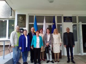 Odhalení busty Ivana Olbrachta v Polyaně 2021