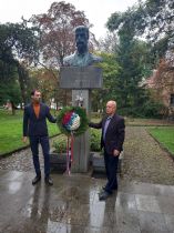 Odhalení pamětní tabule TGM Užhorod 2021