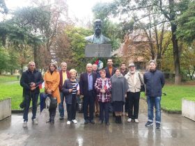 Odhalení pamětní tabule TGM Užhorod 2021