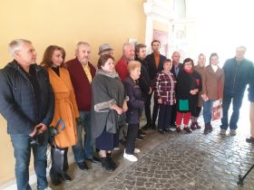 Odhalení pamětní tabule TGM Užhorod 2021