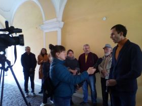 Odhalení pamětní tabule TGM Užhorod 2021