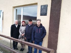 Pamětní tabule Holubyne 2021