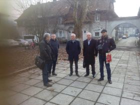 Návštěva Chustu - jednání o tabuli T. G. Masaryka