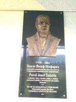 Slavnostní odhalení pamětní tabule Šafařík Perečin 2023