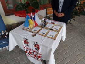 Slavnostní odhalení pamětní tabule Šafařík Perečin 2023