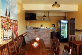 Nová kavárna v Užhorodě