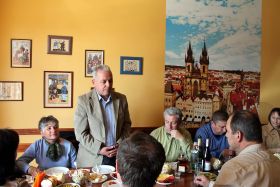 Nová kavárna v Užhorodě